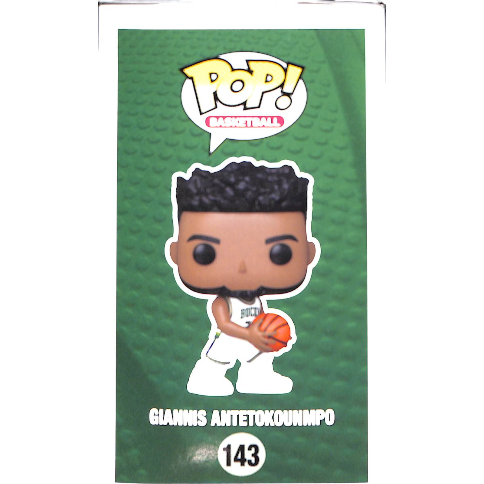 Giannis Antetokounmpo Milwaukee Bucks Signed Funko Pop! #143
